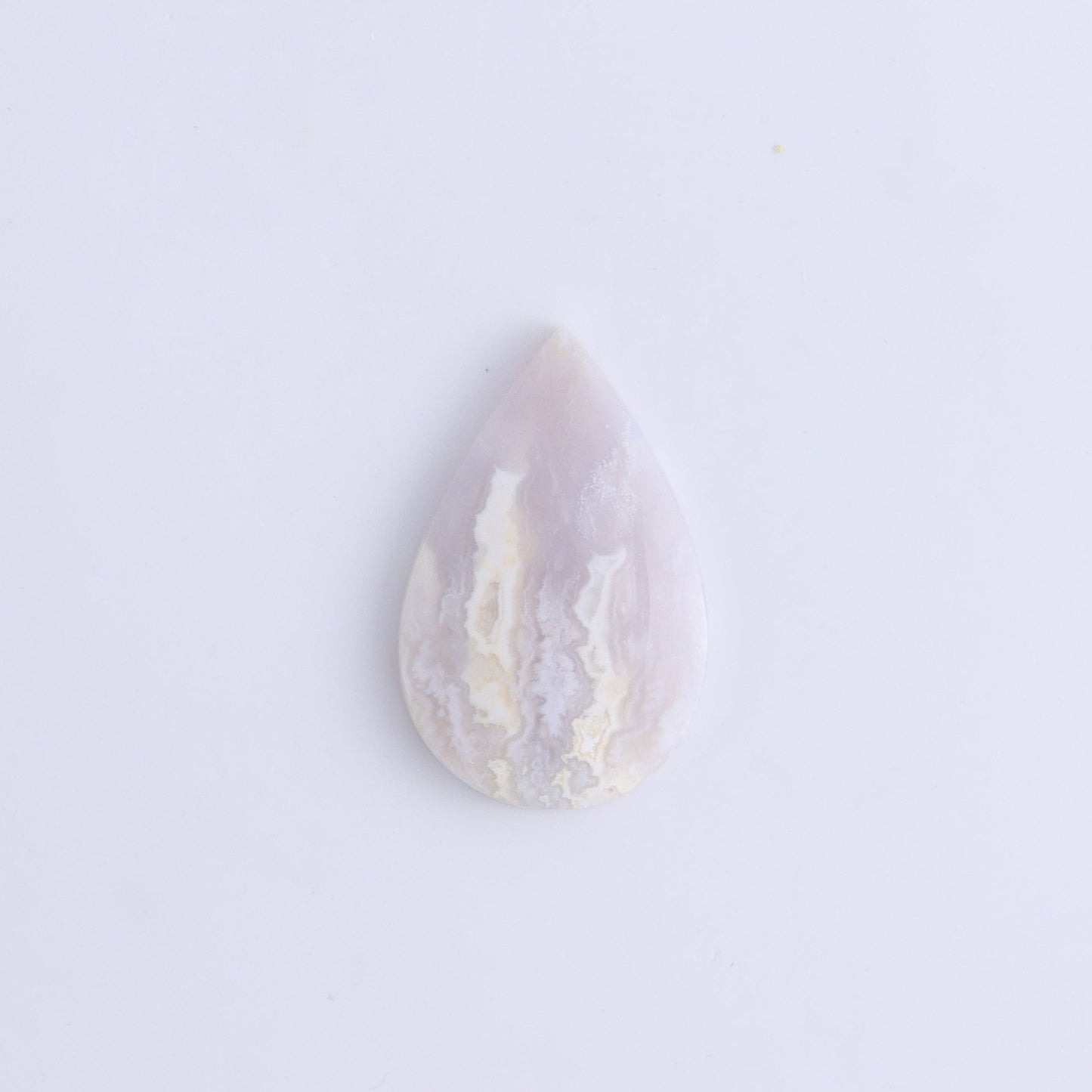 One Agate Chalcedony Teardrop Cab - Expert Wholesale and Supplier of Wholesale Crystals & Bulk Gemstones, ["Agate","Agate Chalcedony","Cabs","Teardrop"]