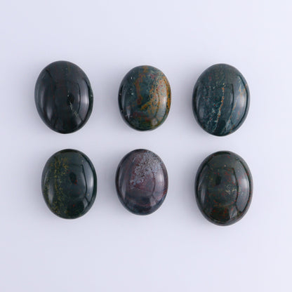 Bloodstone (Heliotrope) Palm Stones 1 kg Set - Expert Wholesale and Supplier of Wholesale Crystals & Bulk Gemstones, ["Blood Stone","Bloodstone","Heliotrope","Palm Stones"]