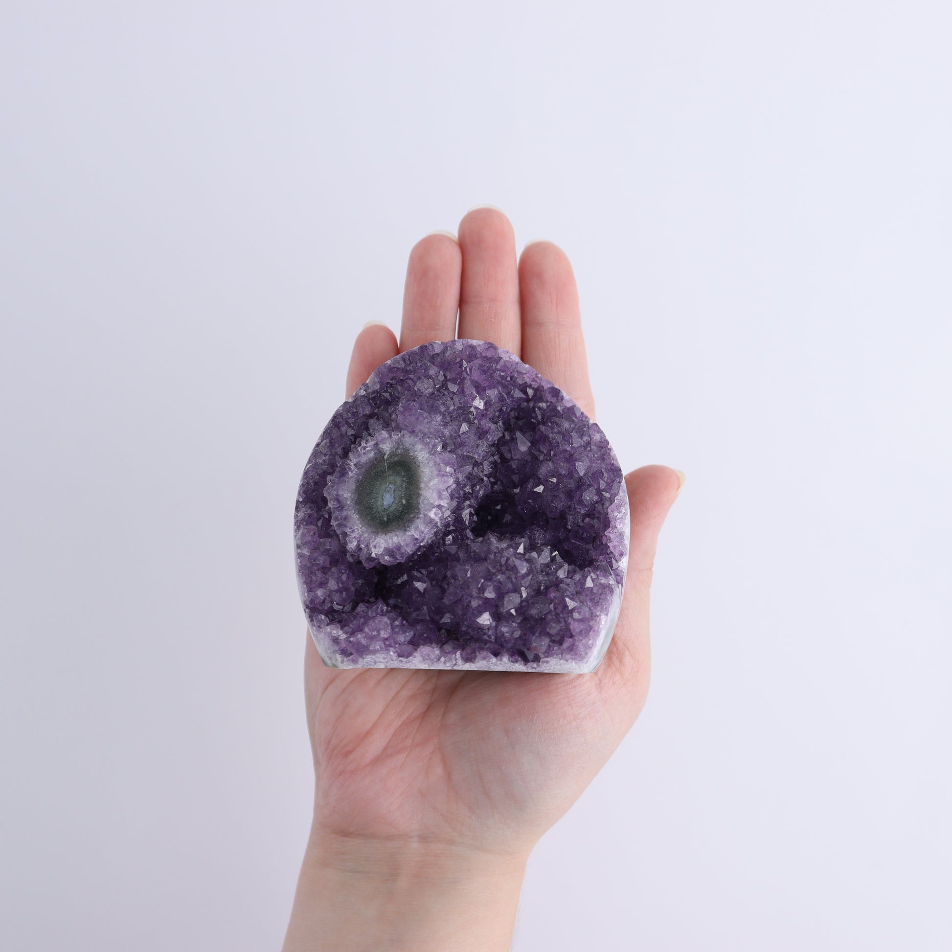 Uruguay Amethyst Set of 4 - Expert Wholesale and Supplier of Wholesale Crystals & Bulk Gemstones, ["Amethyst","Cut Base","Uruguay"]