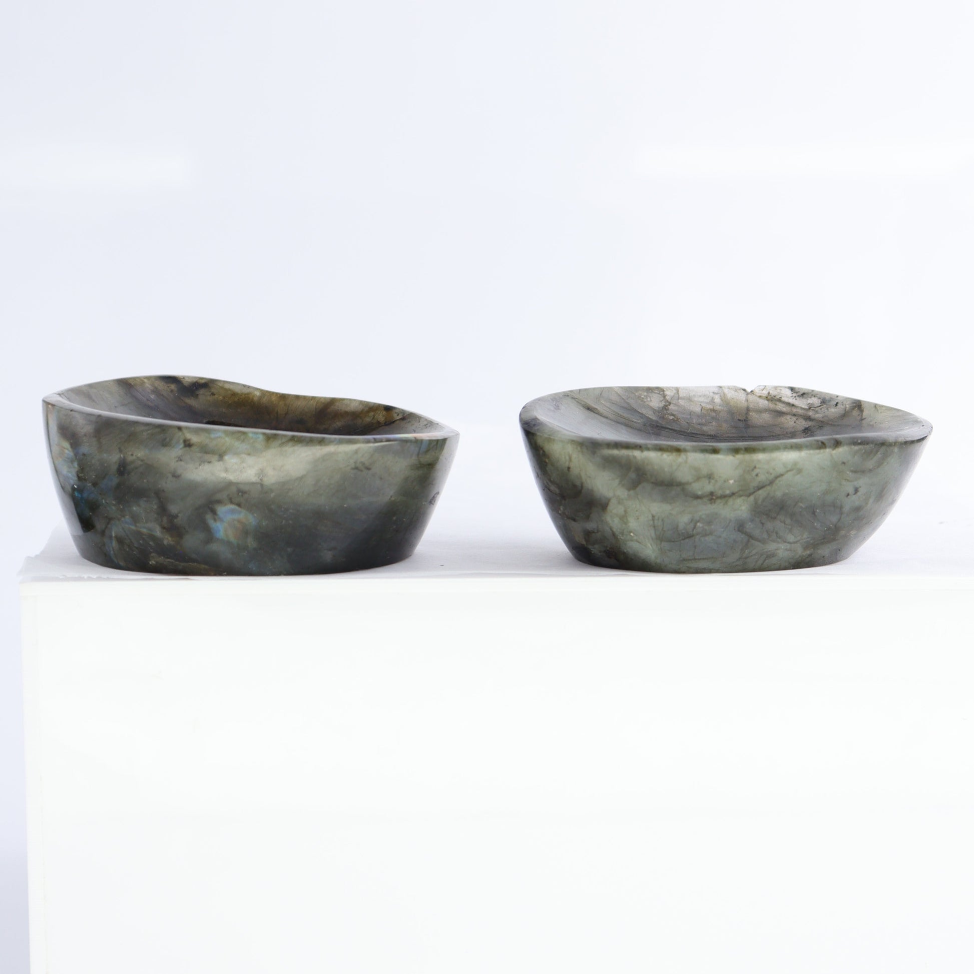 Labradorite Bowls Set of 6 - Expert Wholesale and Supplier of Wholesale Crystals & Bulk Gemstones, ["Bowls","Labradorite","Madagascar"]