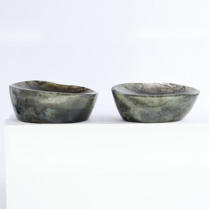 Labradorite Bowls Set of 6 - Expert Wholesale and Supplier of Wholesale Crystals & Bulk Gemstones, ["Bowls","Labradorite","Madagascar"]