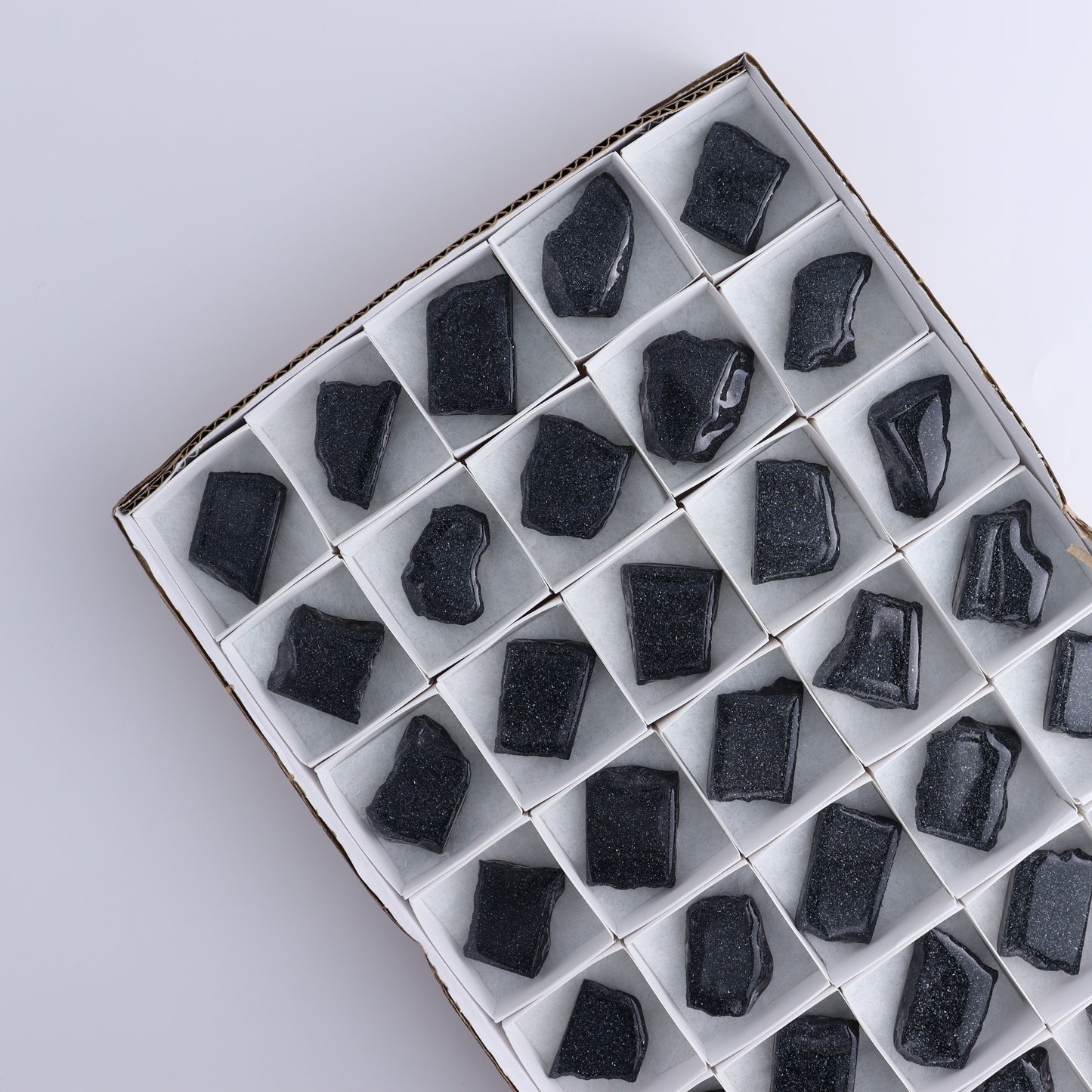 Specularite Flat of 35 - Expert Wholesale and Supplier of Wholesale Crystals & Bulk Gemstones, ["flat","Flats","Specularite","United States"]