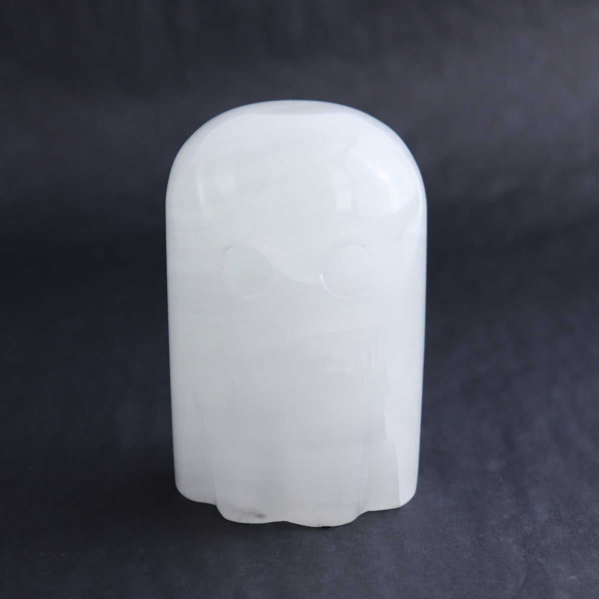 One Ghost White Mexican Onyx/Calcite with Light | Mi Esperanza Minerals | Supplier of Crystals and Onyx