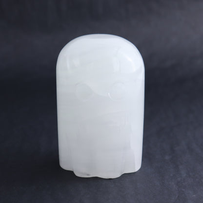 One Ghost White Mexican Onyx/Calcite with Light | Mi Esperanza Minerals | Supplier of Crystals and Onyx