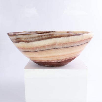 Mexican Onyx/Calcite Bowl - Expert Wholesale and Supplier of Wholesale Crystals & Bulk Gemstones, ["Bowls","Calcite","Mexico","onyx"]