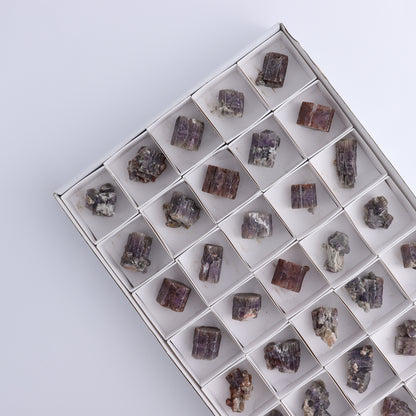 Purple Aragonite Set of 35 - Expert Wholesale and Supplier of Wholesale Crystals & Bulk Gemstones, ["aragonite","Purple Aragonite","Spain"]