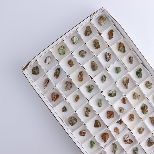 Chrome Chalcedony Flat of 56 - Expert Wholesale and Supplier of Wholesale Crystals & Bulk Gemstones, ["Chalcedony","Chrome Chalcedony"]