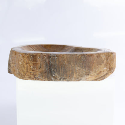 Petrified Wood Bowls Set of 2 - Expert Wholesale and Supplier of Wholesale Crystals & Bulk Gemstones, ["Bowls","Indonesia","Petrified Wood"]