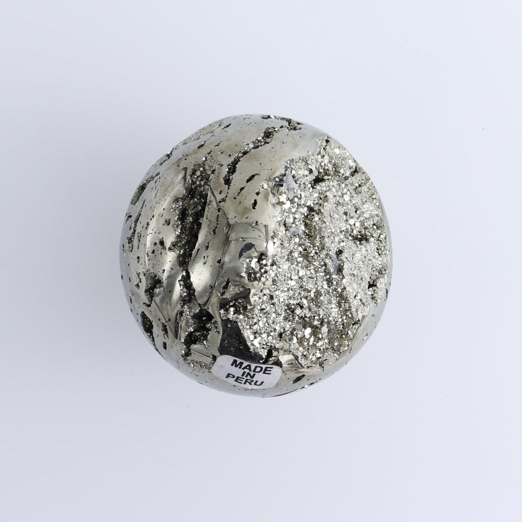 Pyrite Spheres Set of 2