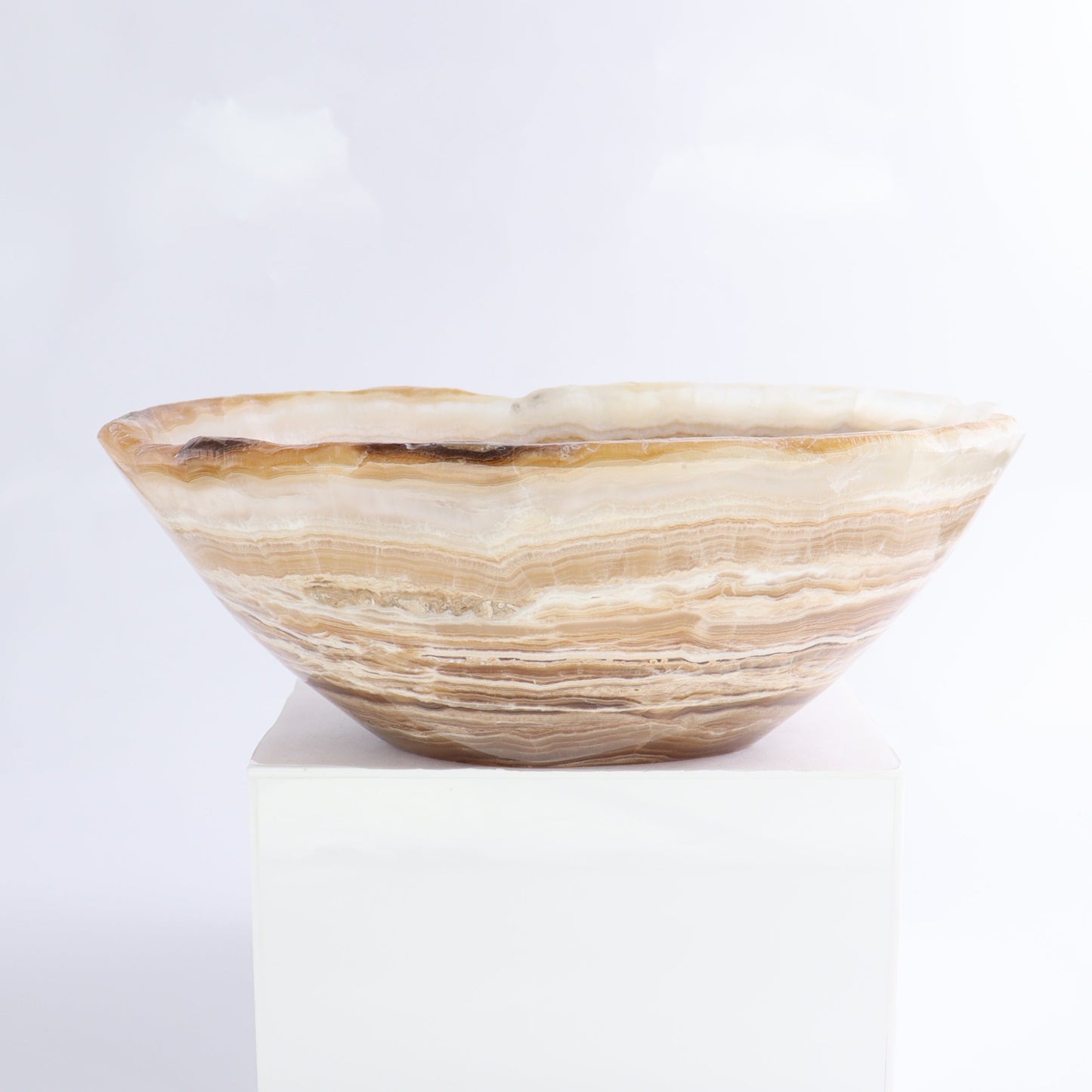 Mexican Onyx/Calcite Bowl - Expert Wholesale and Supplier of Wholesale Crystals & Bulk Gemstones, ["Bowls","Calcite","Mexico","onyx"]