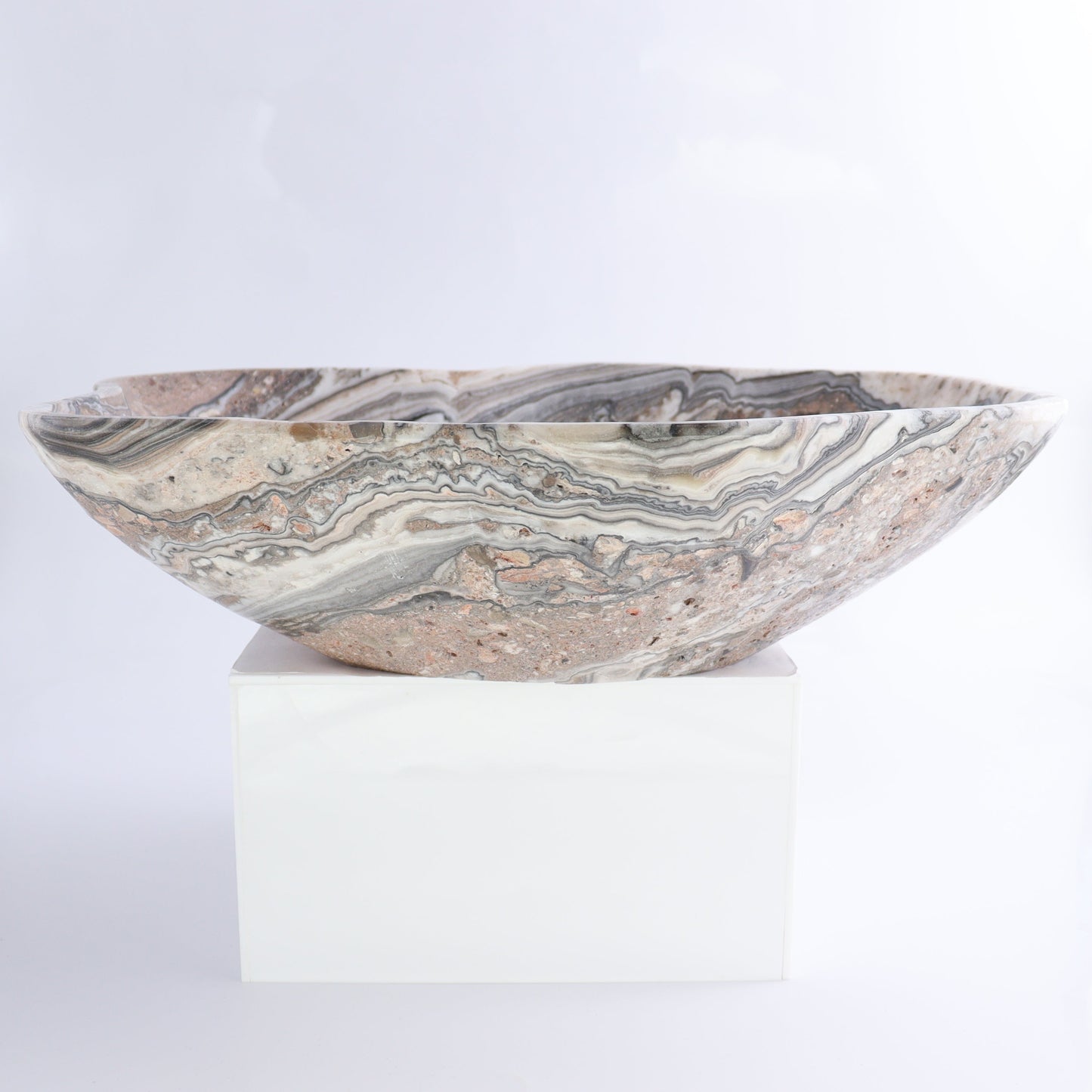 Mexican Onyx/Calcite Bowl - Expert Wholesale and Supplier of Wholesale Crystals & Bulk Gemstones, ["Bowls","Calcite","Mexico","onyx"]