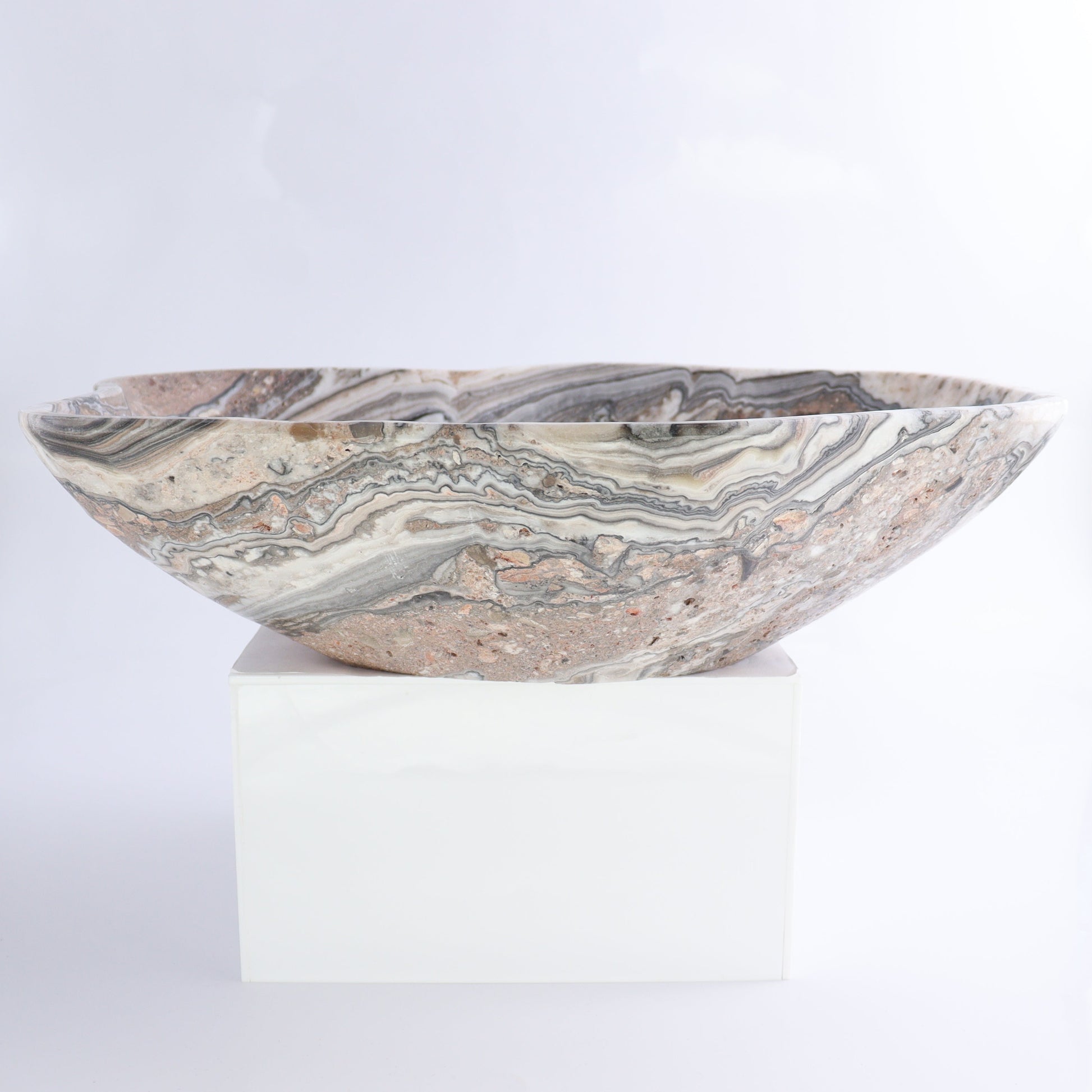 Mexican Onyx/Calcite Bowl - Expert Wholesale and Supplier of Wholesale Crystals & Bulk Gemstones, ["Bowls","Calcite","Mexico","onyx"]