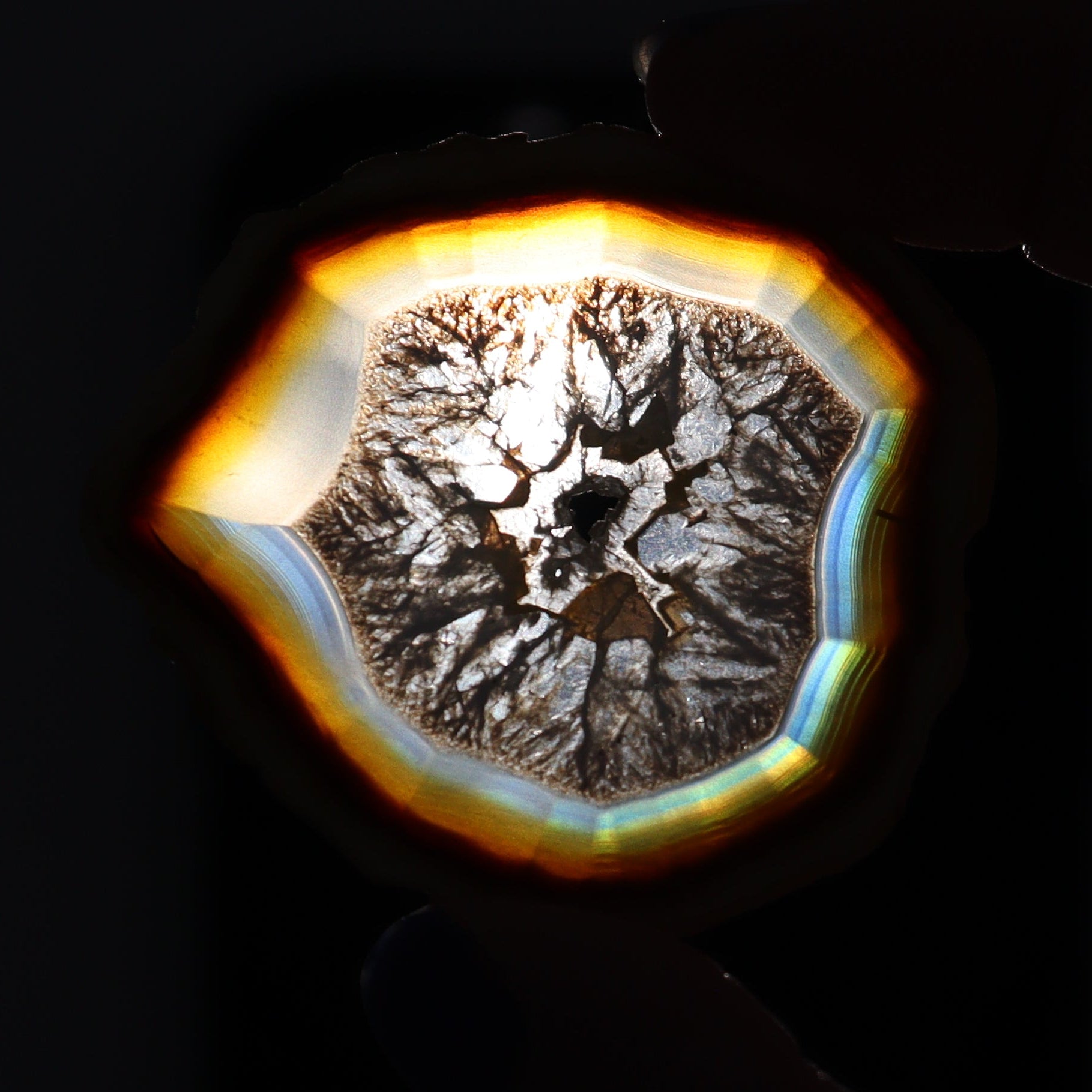 Iris Agate Slices Set of 6 - Expert Wholesale and Supplier of Wholesale Crystals & Bulk Gemstones, ["Agate","Iris Agate","Slices and Slabs"]