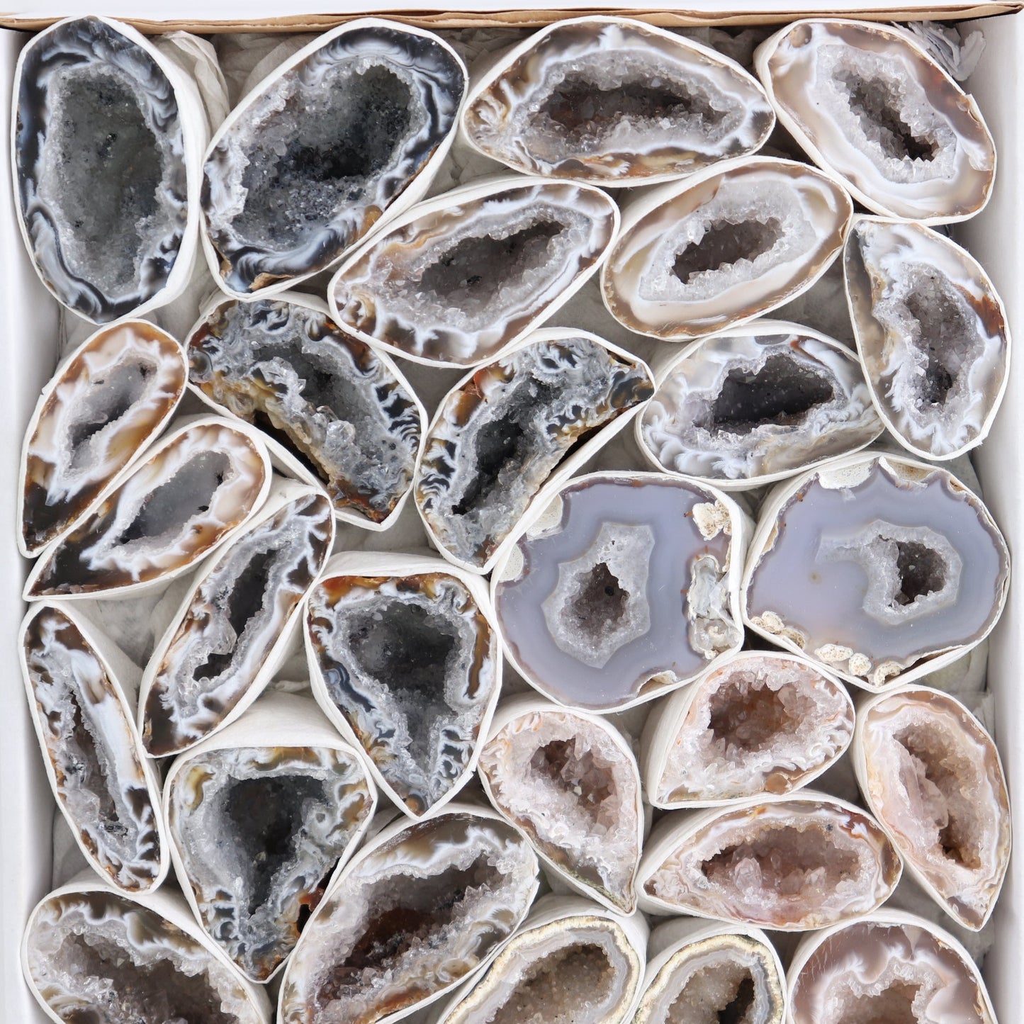 Agate Geodes Flat