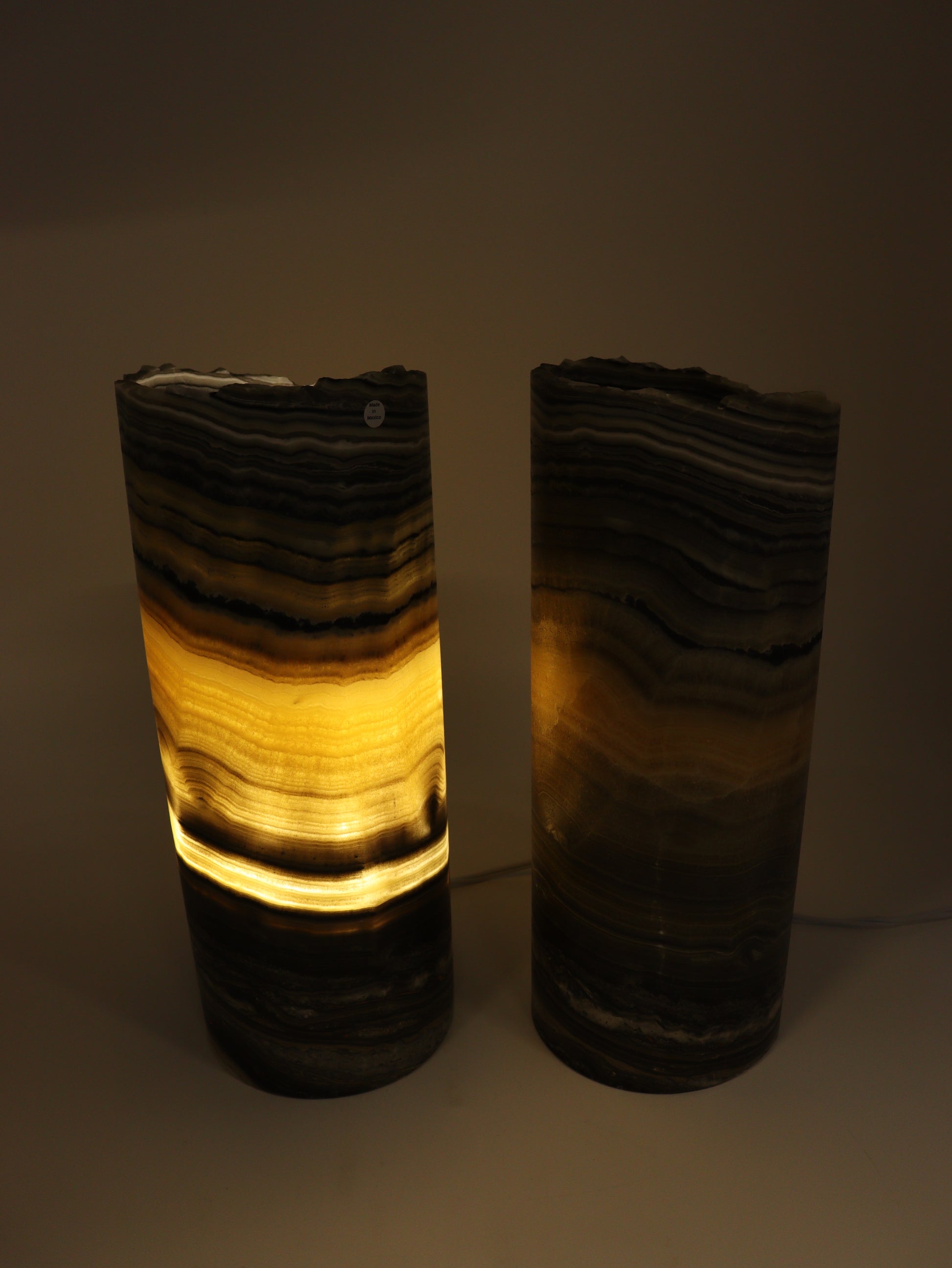 Onyx Lamps Set of 2 - Expert Supplier of Wholesale Crystals & Bulk Gemstones