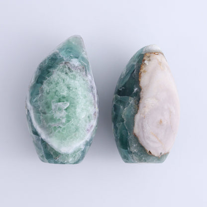 Fluorite Freeforms Set of 6 - Expert Wholesale and Supplier of Wholesale Crystals & Bulk Gemstones, ["Fluorite","Freeform","Freeforms","Mexico"]