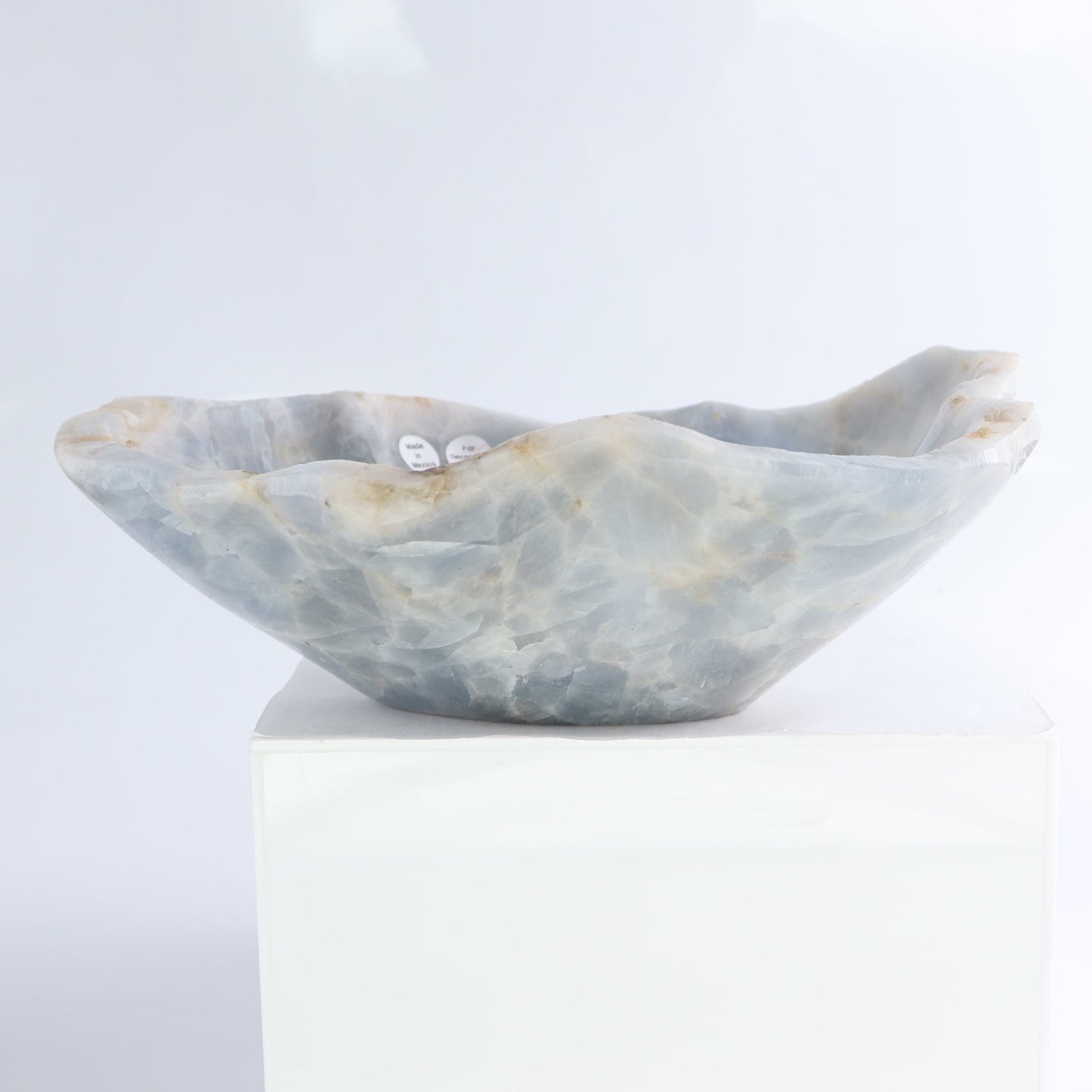 Blue Calcite Bowl