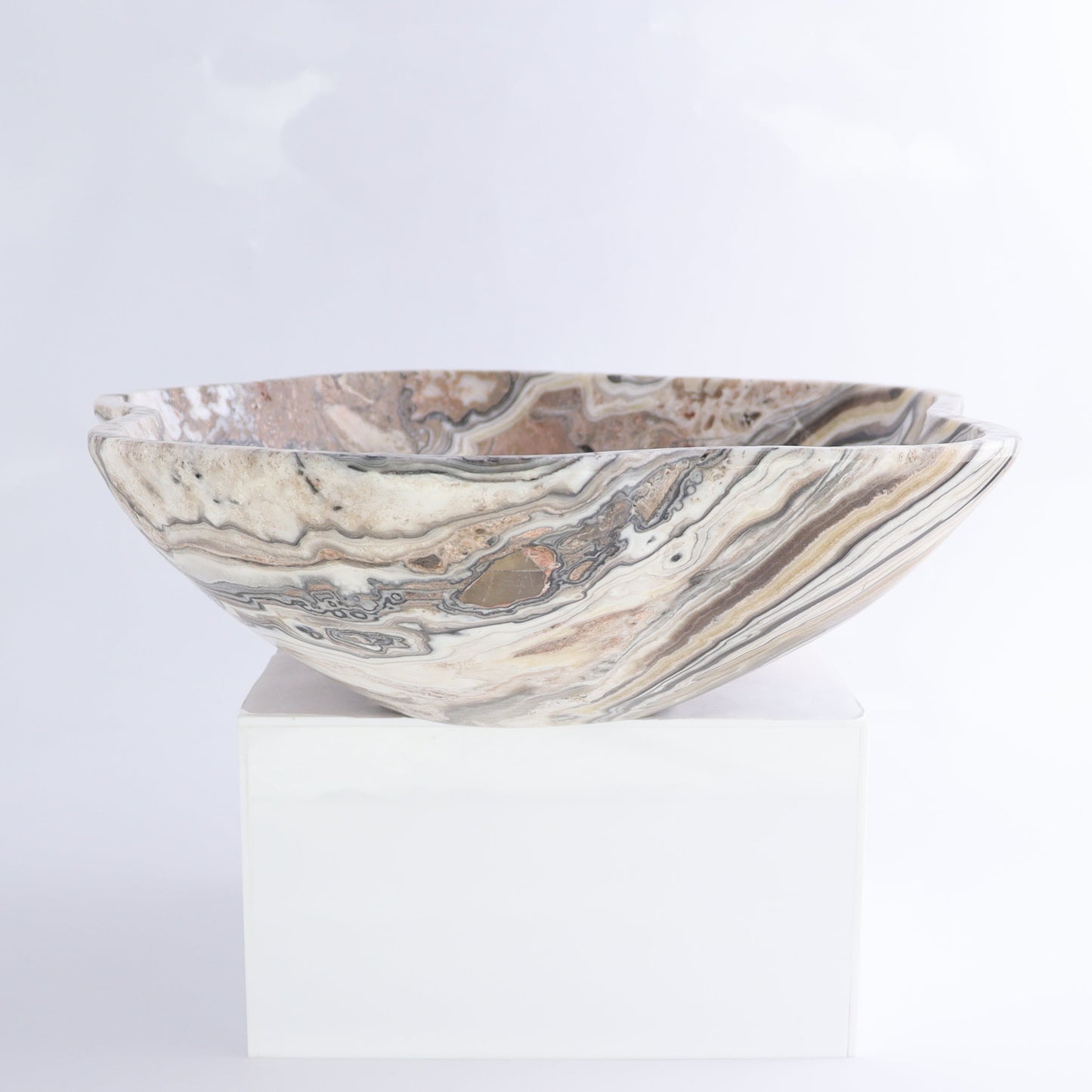 Mexican Onyx/Calcite Bowl - Expert Wholesale and Supplier of Wholesale Crystals & Bulk Gemstones, ["Bowls","Calcite","Mexico","onyx"]