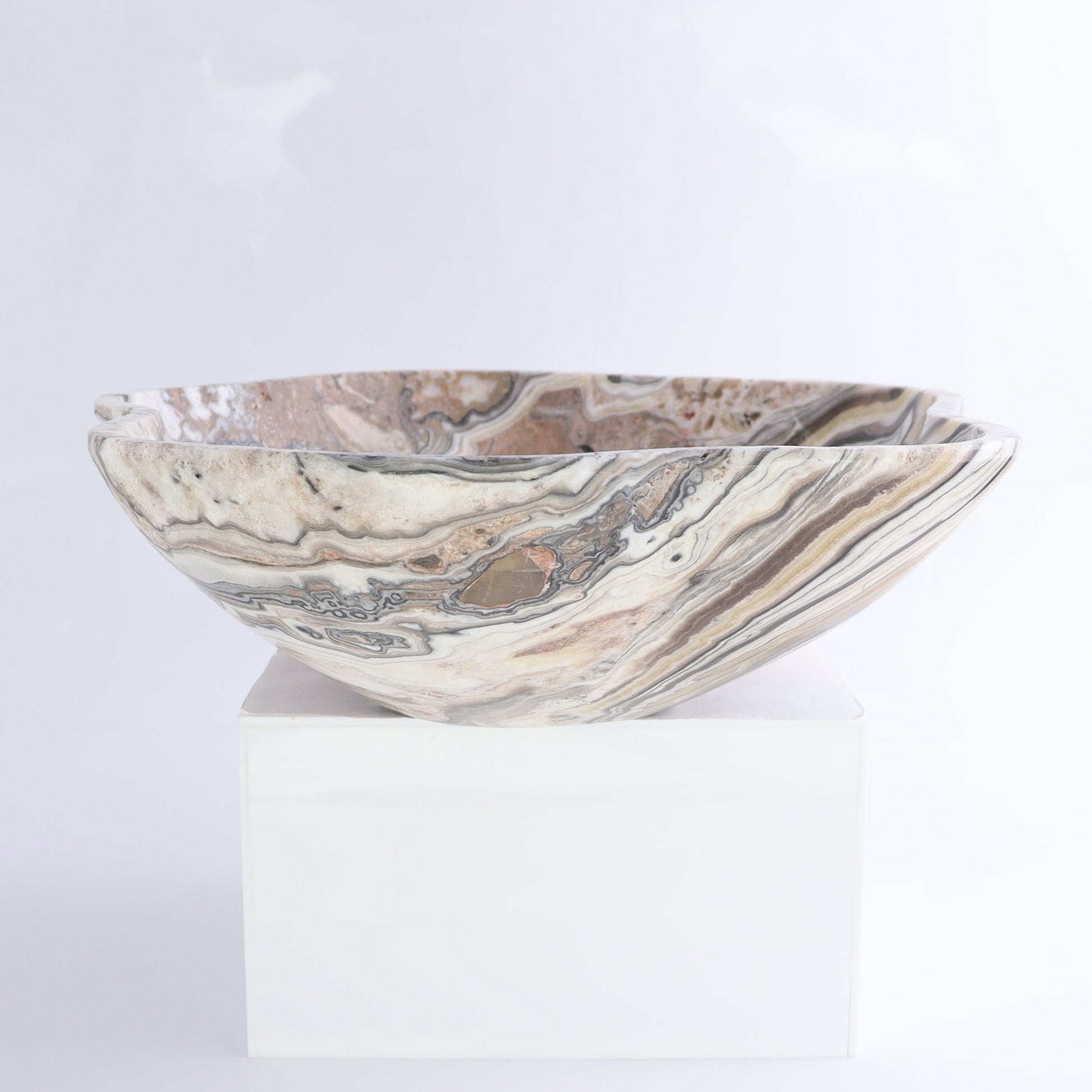 Mexican Onyx/Calcite Bowl - Expert Wholesale and Supplier of Wholesale Crystals & Bulk Gemstones, ["Bowls","Calcite","Mexico","onyx"]