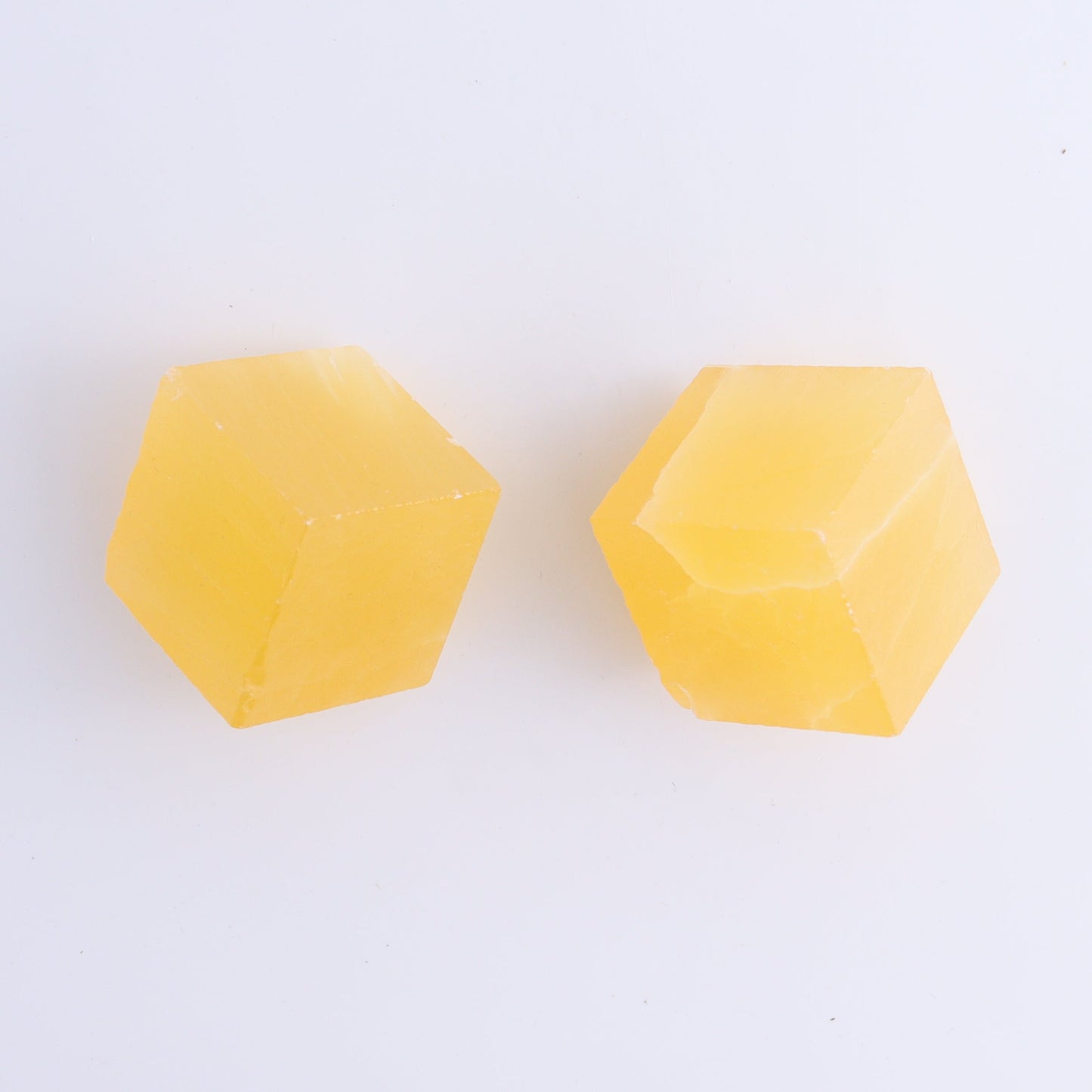 Honeycomb Calcite Standing Cubes Set of 7 - Expert Wholesale and Supplier of Wholesale Crystals & Bulk Gemstones, ["Calcite","close_50","Flats","Freeforms","Honey Calcite","Utah"]