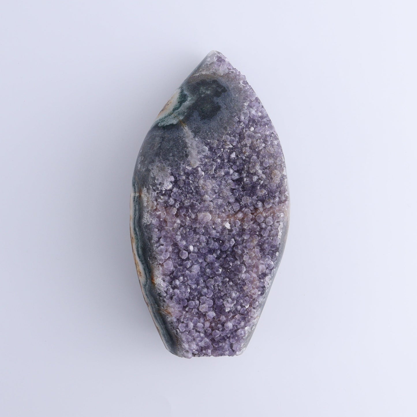 Uruguay Druzy Amethyst Flames Set of 4 - Expert Wholesale and Supplier of Wholesale Crystals & Bulk Gemstones, ["Amethyst","flames","Uruguay"]