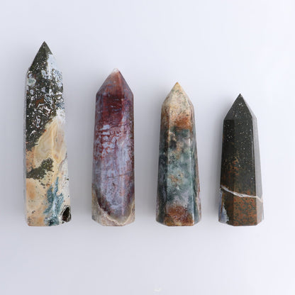 Ocean Jasper Towers Set of 4