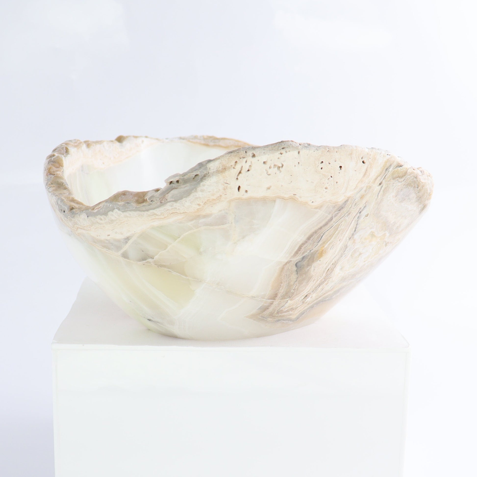 Mexican Onyx/Calcite Bowl - Expert Wholesale and Supplier of Wholesale Crystals & Bulk Gemstones, ["Bowls","Calcite","Mexico","onyx"]