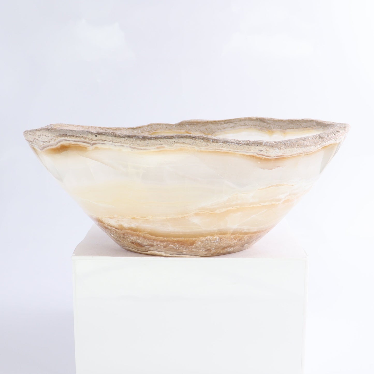 Mexican Onyx/Calcite Bowl - Expert Wholesale and Supplier of Wholesale Crystals & Bulk Gemstones, ["Bowls","Calcite","Mexico","onyx"]