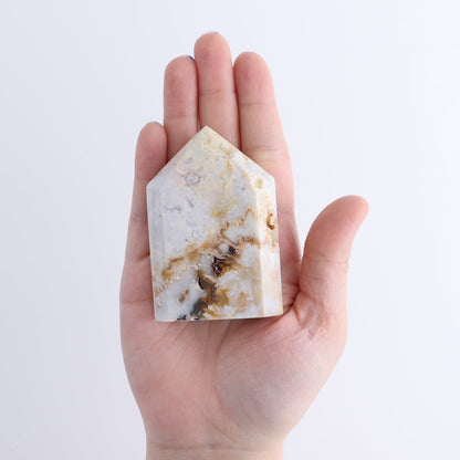 One Tower Chalcedony Agate | Mi Esperanza Minerals | Supplier of Crystals and Onyx