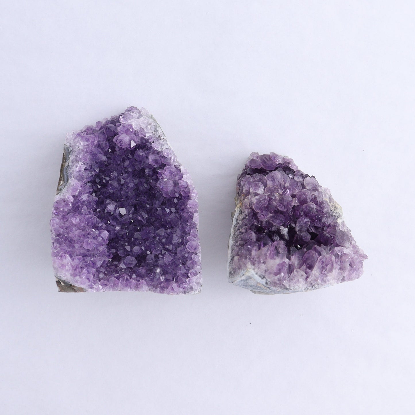 Uruguay Amethyst Cut Base Set of 8 - Expert Wholesale and Supplier of Wholesale Crystals & Bulk Gemstones, ["Amethyst","Cut Base","Uruguay"]