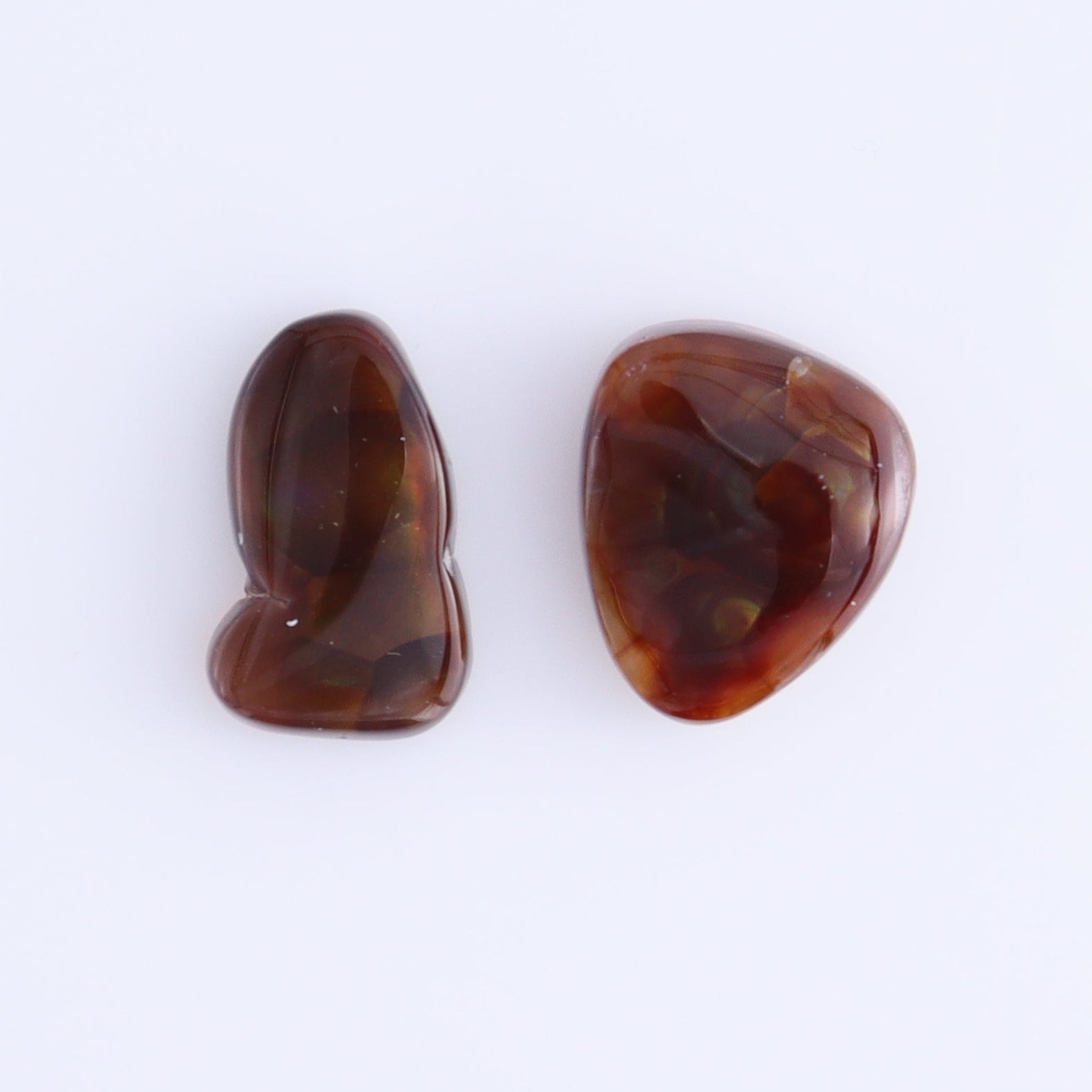 Fire Agate Cabs Set of 8 - Expert Wholesale and Supplier of Wholesale Crystals & Bulk Gemstones, ["Agate","Cabs","Fire Agate"]