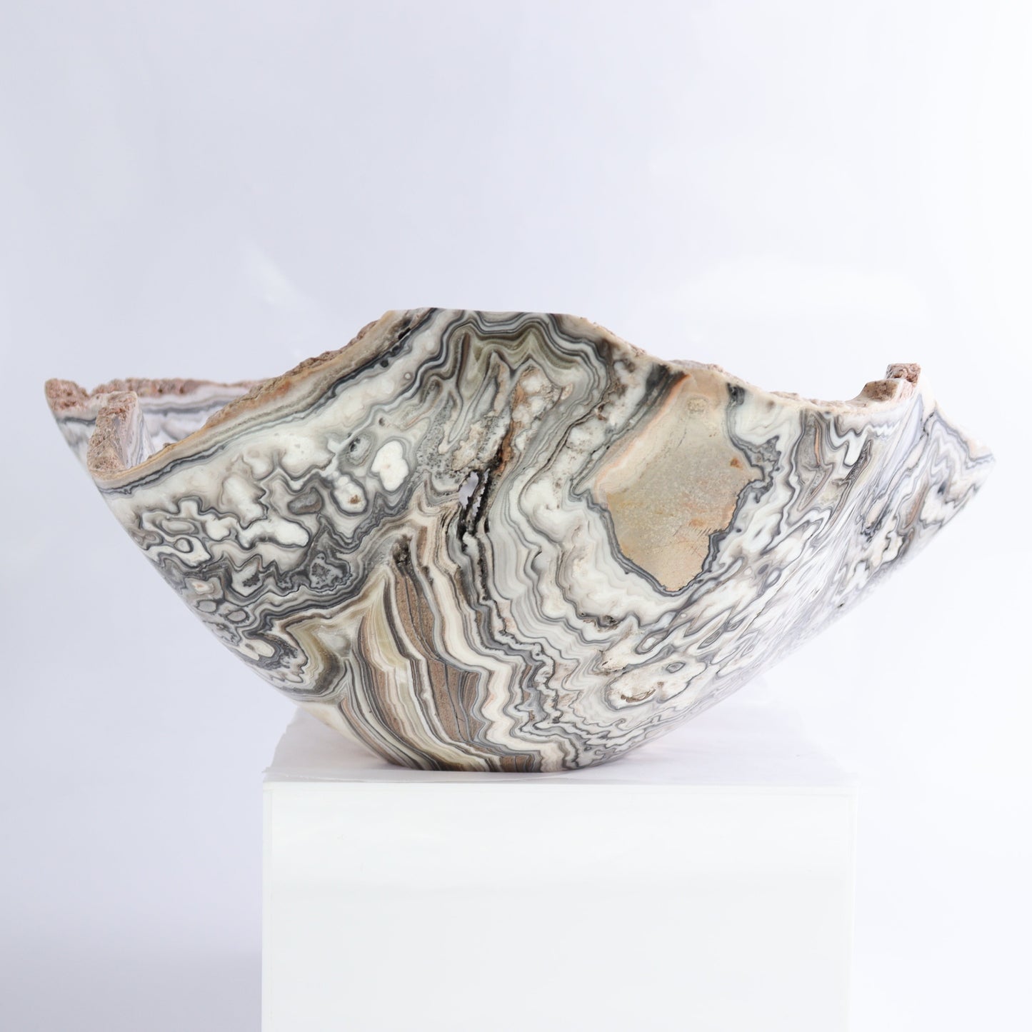 Mexican Onyx/Calcite Bowl - Expert Wholesale and Supplier of Wholesale Crystals & Bulk Gemstones, ["Bowls","Calcite","Mexico","onyx"]