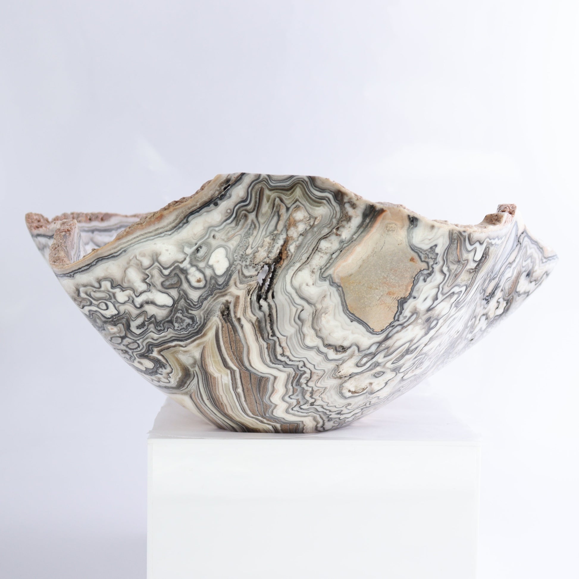 Mexican Onyx/Calcite Bowl - Expert Wholesale and Supplier of Wholesale Crystals & Bulk Gemstones, ["Bowls","Calcite","Mexico","onyx"]