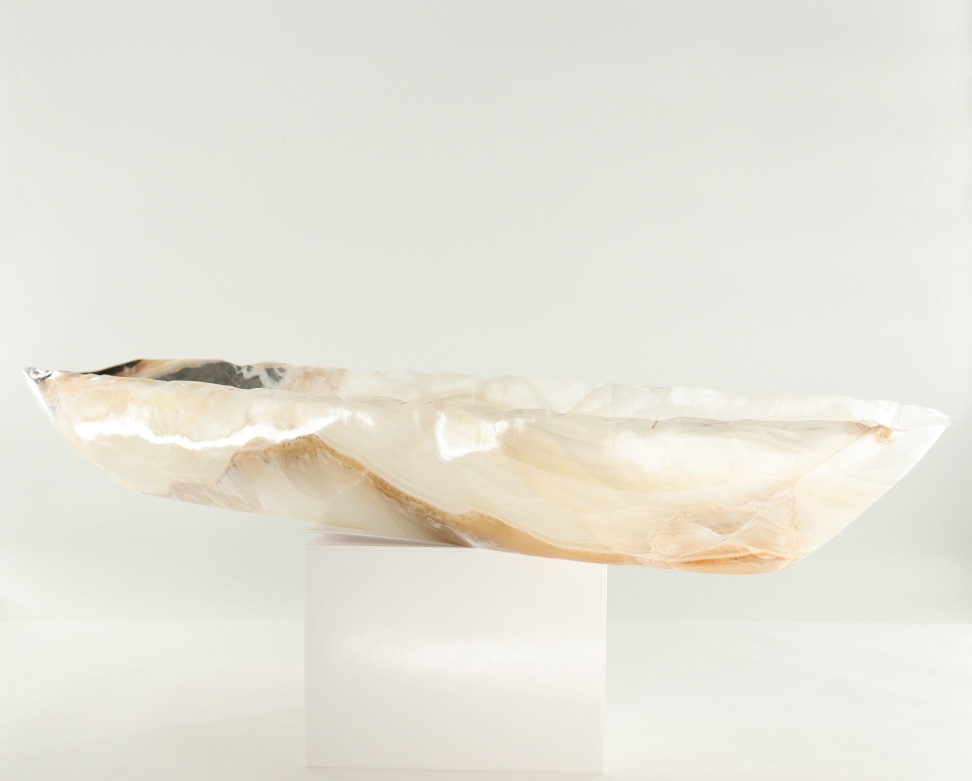 Onyx Canoe Bowl - Expert Wholesale and Supplier of Wholesale Crystals & Bulk Gemstones, ["Bowls","canoe","Mexico","onyx"]