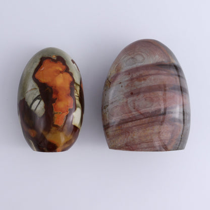 Polychrome Jasper Freeforms Set of 6 - Expert Wholesale and Supplier of Wholesale Crystals & Bulk Gemstones, ["jasper","Madagascar","Polychrome Jasper"]