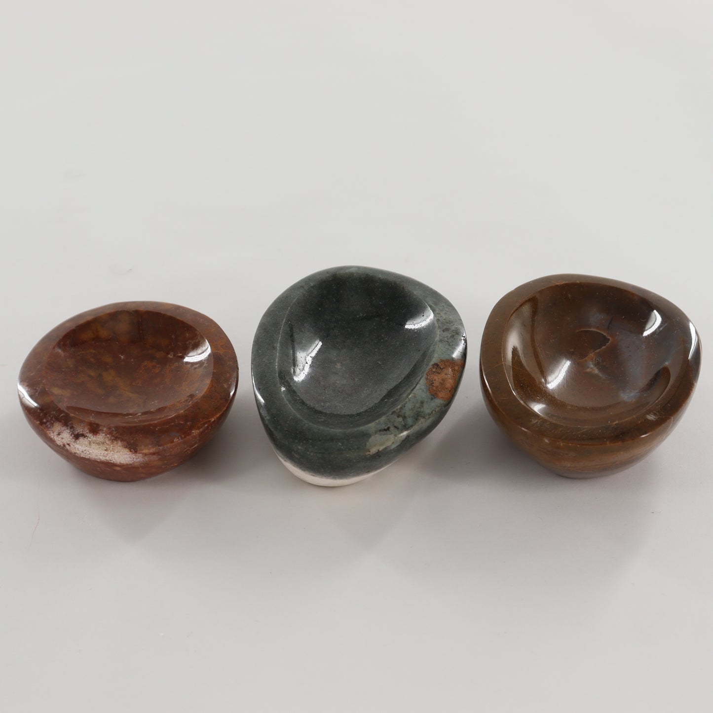 Ocean Jasper Bowls Set of 11 - Expert Wholesale and Supplier of Wholesale Crystals & Bulk Gemstones, ["Bowls","Madagascar","Ocean Jasper"]