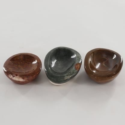 Ocean Jasper Bowls Set of 11 - Expert Wholesale and Supplier of Wholesale Crystals & Bulk Gemstones, ["Bowls","Madagascar","Ocean Jasper"]