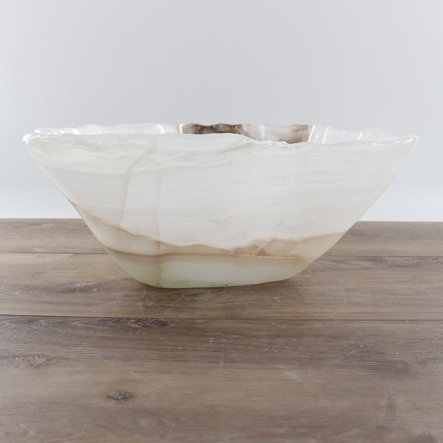 Mexican Onyx/Calcite Bowl 16"
