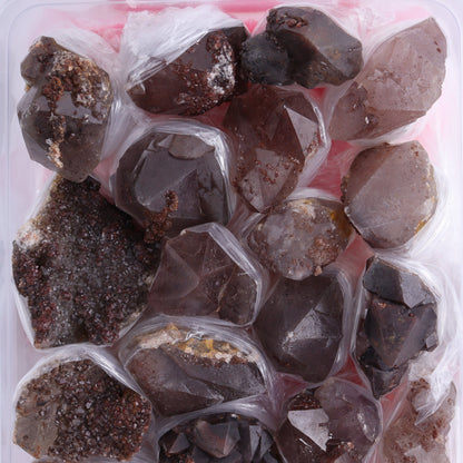 Quartz Hematite Inclusions Flat from Morocco - Expert Wholesale and Supplier of Wholesale Crystals & Bulk Gemstones, ["Flats","Hematite","Morocco","Quartz","Quartz Hematite"]