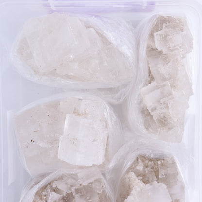 Halite Flat from Morocco - Expert Wholesale and Supplier of Wholesale Crystals & Bulk Gemstones, ["Clusters","Flats","Halite","Morocco"]