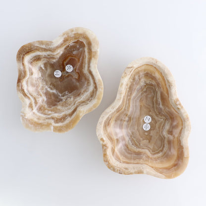 One Small Bowl Mexican Onyx/Calcite Honey