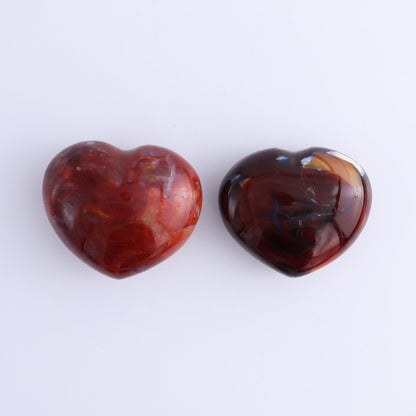 Carnelian Hearts Set of 8 - Expert Wholesale and Supplier of Wholesale Crystals & Bulk Gemstones, ["carnelian","Hearts","Madagascar"]