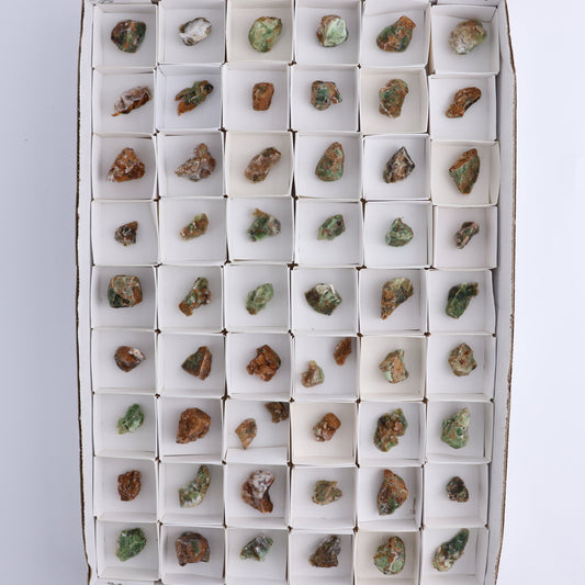 Chrome Chalcedony Flat of 56 - Expert Wholesale and Supplier of Wholesale Crystals & Bulk Gemstones, ["Chalcedony","Chrome Chalcedony"]