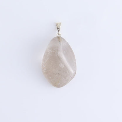 One Smoky Quartz Tumble Pendant