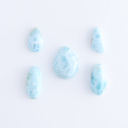 Larmiar Cabs Set of 10 - Expert Wholesale and Supplier of Wholesale Crystals & Bulk Gemstones, ["Cabs","Freeform","Freeforms","Larimar"]