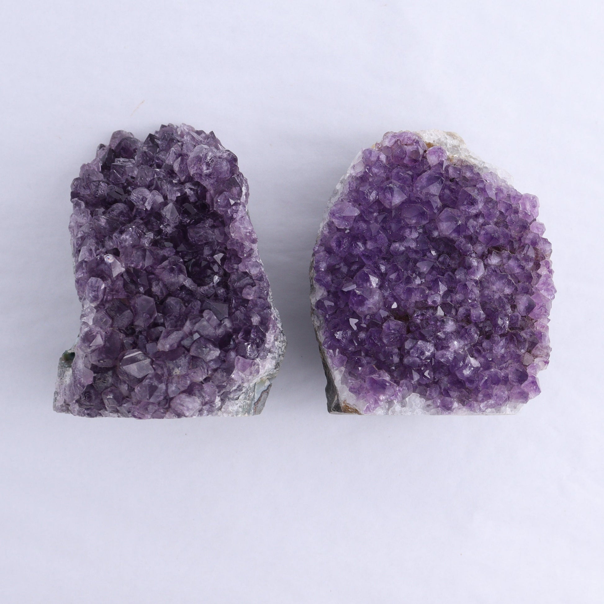 Uruguay Amethyst Cut Base Set of 8 - Expert Wholesale and Supplier of Wholesale Crystals & Bulk Gemstones, ["Amethyst","Cut Base","Uruguay"]