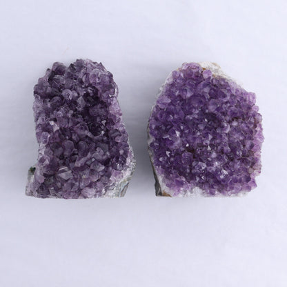 Uruguay Amethyst Cut Base Set of 8 - Expert Wholesale and Supplier of Wholesale Crystals & Bulk Gemstones, ["Amethyst","Cut Base","Uruguay"]