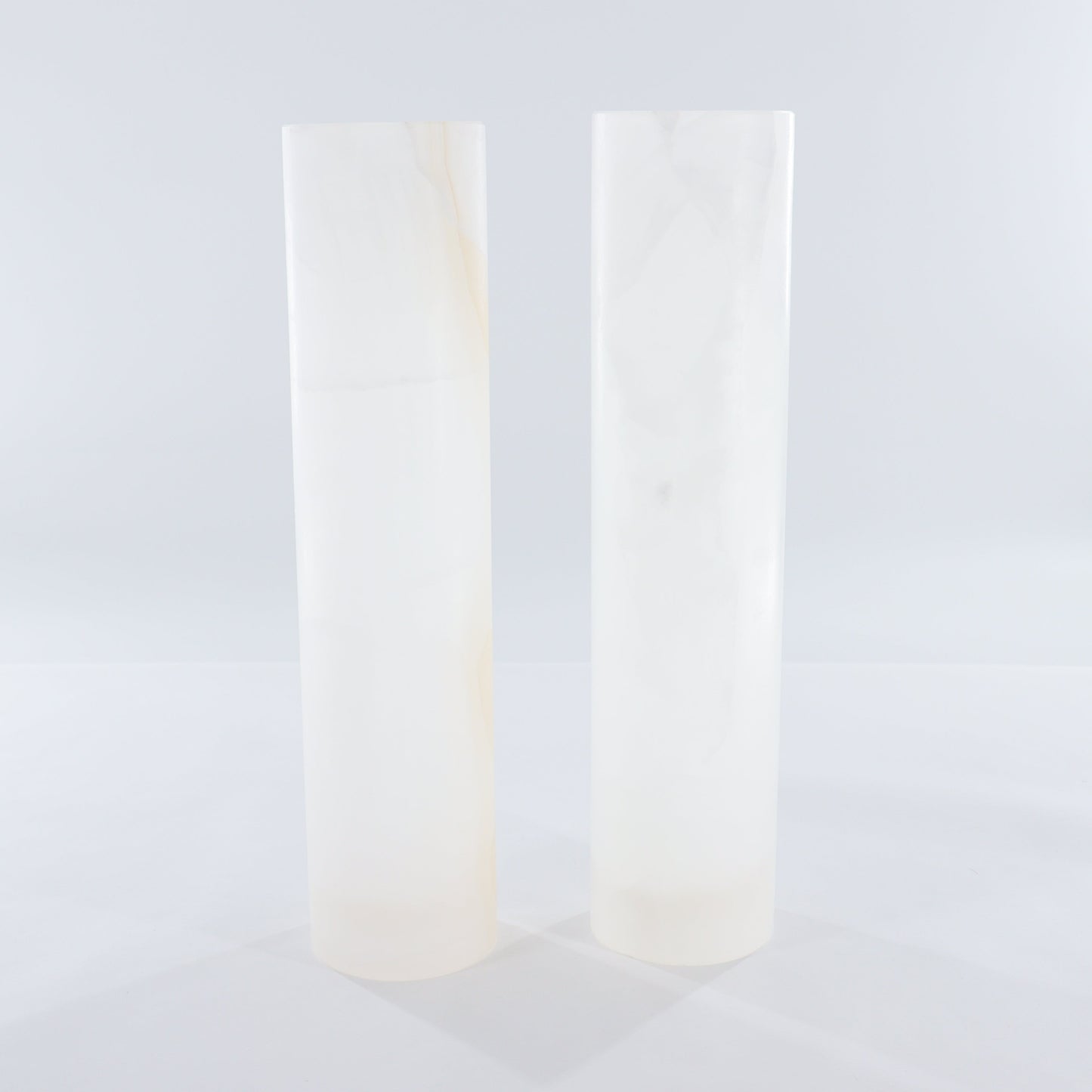 One White Smooth Onyx Lamp Blind - Expert Wholesale and Supplier of Wholesale Crystals & Bulk Gemstones, ["Lamps","Mexico","onyx"]