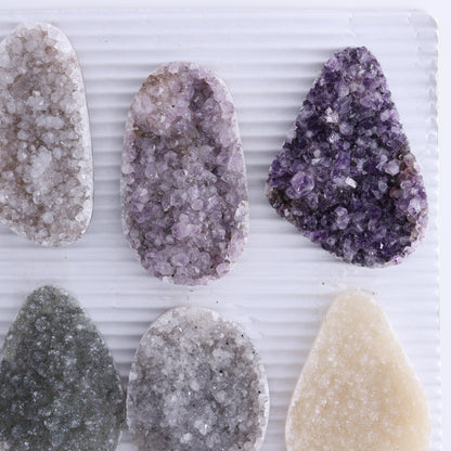 Uruguay Amethyst Cabs Set of 8 - Expert Wholesale and Supplier of Wholesale Crystals & Bulk Gemstones, ["Amethyst","Cabs","close_50","Uruguay"]