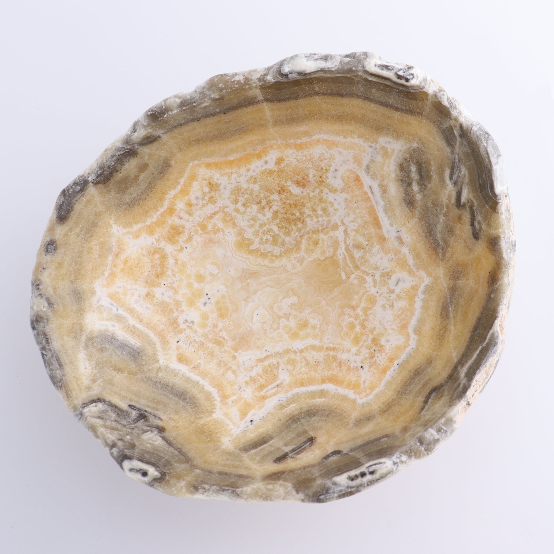 Mexican Onyx/Calcite Bowl - Expert Wholesale and Supplier of Wholesale Crystals & Bulk Gemstones, ["Bowls","Calcite","Mexico","onyx"]